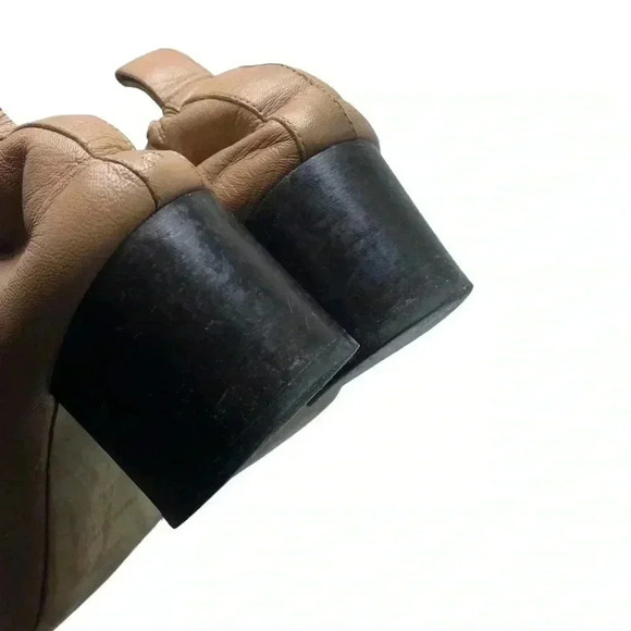 Everlane the Day ballet pumps capsule wardrobe block heels size 8.5 - Picture 5 of 6